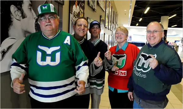 On sale now: Hartford Whalers merchandise available during