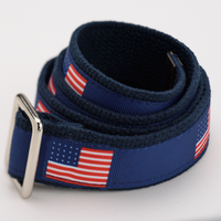 Old Glory Ribbon Belt- Kids