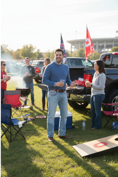 Ohio State Gells Classic Belt