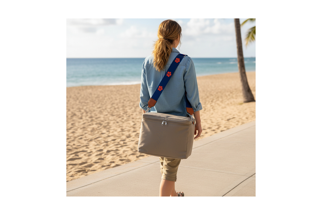 Hibiscus Cooler Strap