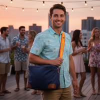 Margaritaville Cooler Strap - Parrot Head